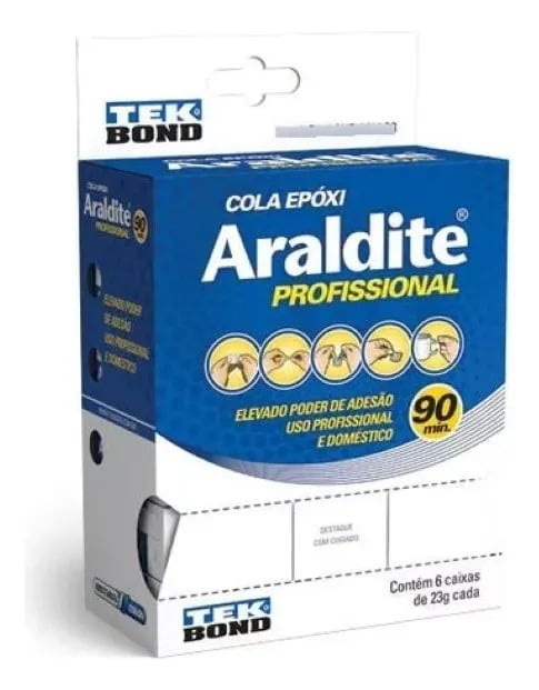 ARALDITE PROFISSIONAL/ ADESIVO/ TEKBOND/ PROFISSIONAL/ DOMESTICO/ 90MIN/ COLA/