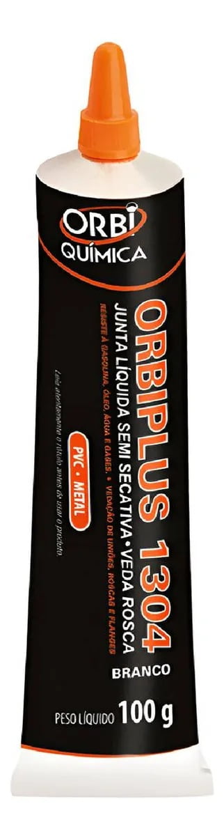 ORBIPLUS 1304/ ORBI QUIMICA/ JUNTA LIQUIDA/ SEMI SECATIVO/ ALTA RESISTENCIA/ PVC/ METAL/