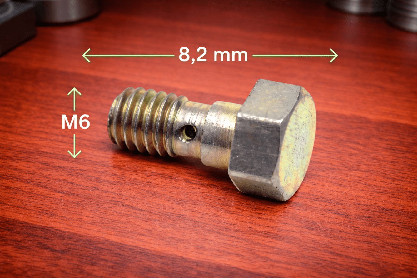 89783600 - Parafuso M6 Trator Valtra E Massey