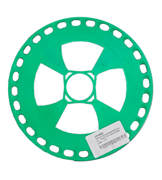 1010023 - Disco Milho Rampaflow Mod U Verde 13,5X9MM