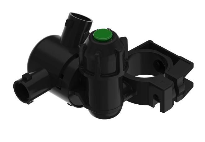 AN305431 - Corpo do Bico Padrão de 3 Vias da Barra Úmida, Tamanho do Tubo de 1 polegada