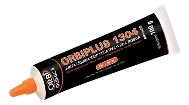ORBIPLUS 1304/ ORBI QUIMICA/ JUNTA LIQUIDA/ SEMI SECATIVO/ ALTA RESISTENCIA/ PVC/ METAL/