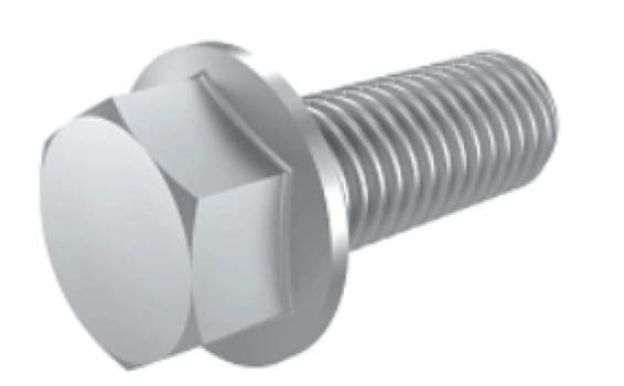 19M7867 - Parafuso Flangeado Sextavado, M8 X 25