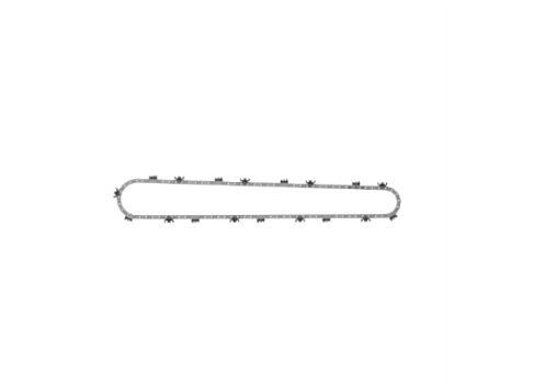 ESTEIRA ALIMENTADOR COMPLETA 27 TRAVESSAS AXE27247 COLHEITADEIRA JOHN DEERE S670/S660 - REXNORD