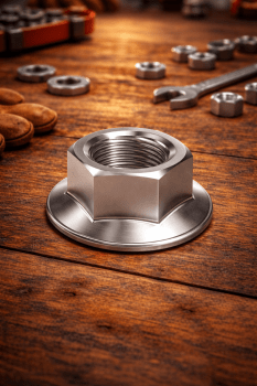 14M7300 - Porca com Flange Hexagonal