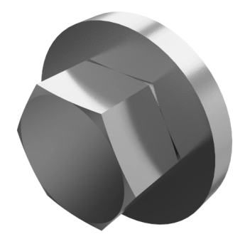 AL117519 - Porca Soldada com Arruela, M8