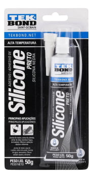 SILICONE PRETO ACÉTICO